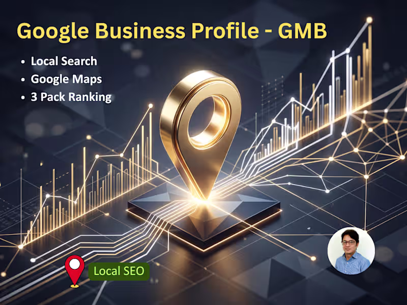 Cover image for You will get Google Business Profile Optimization for Local Sear