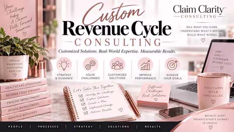 Cover image for Custom Revenue Cycle Consulting