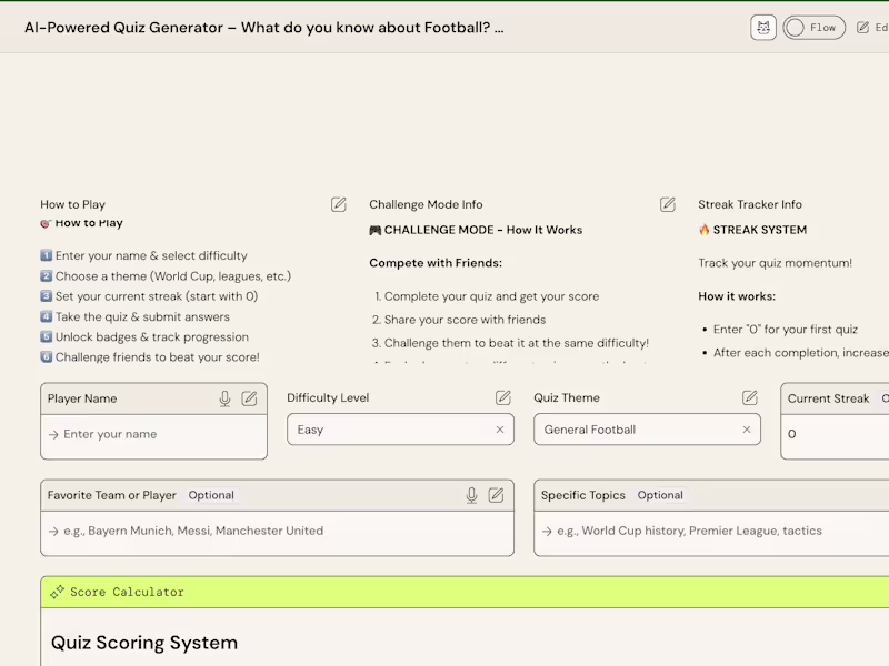 Cover image for Create this AI-powered Quiz Generator
