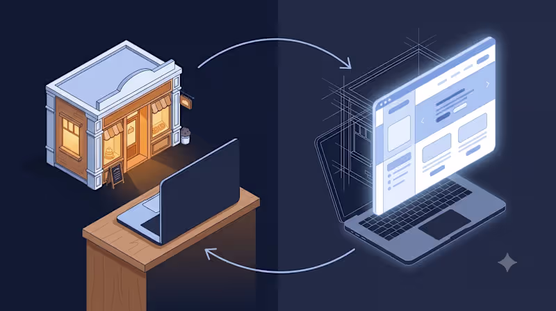 Cover image for The before/after storefront structure captures