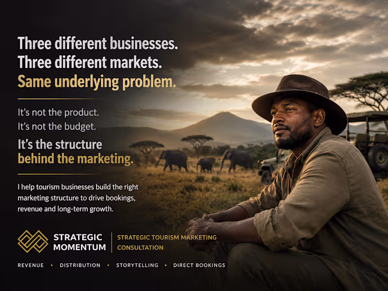 Cover image for Strategic Tourism Marketing Consultation
