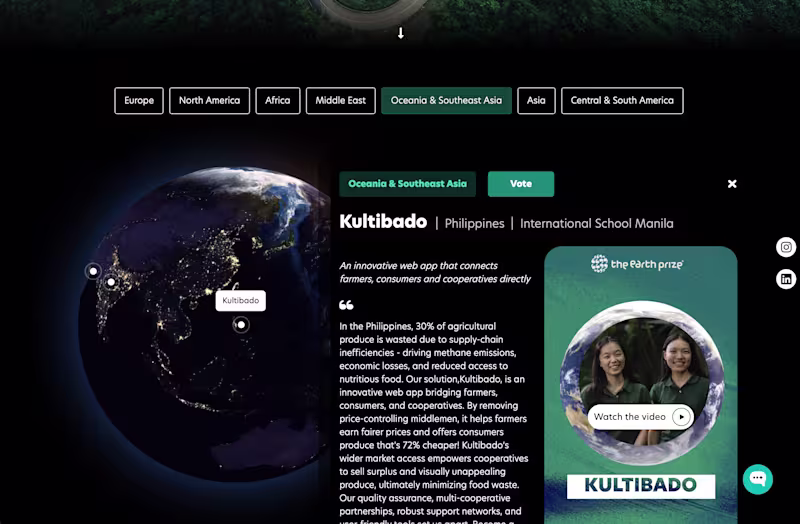 Cover image for Global Sustainability Competition Platform Development