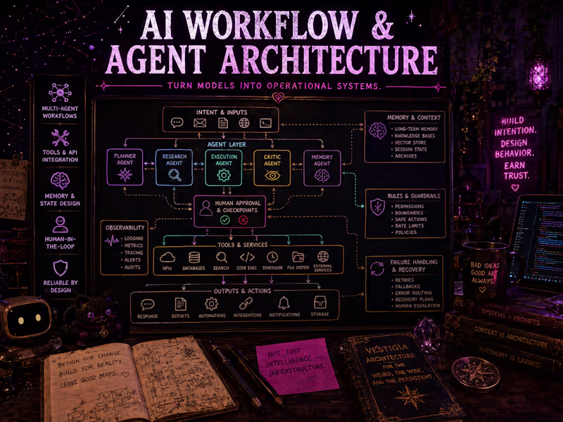 Cover image for AI Workflow & Agent Architecture