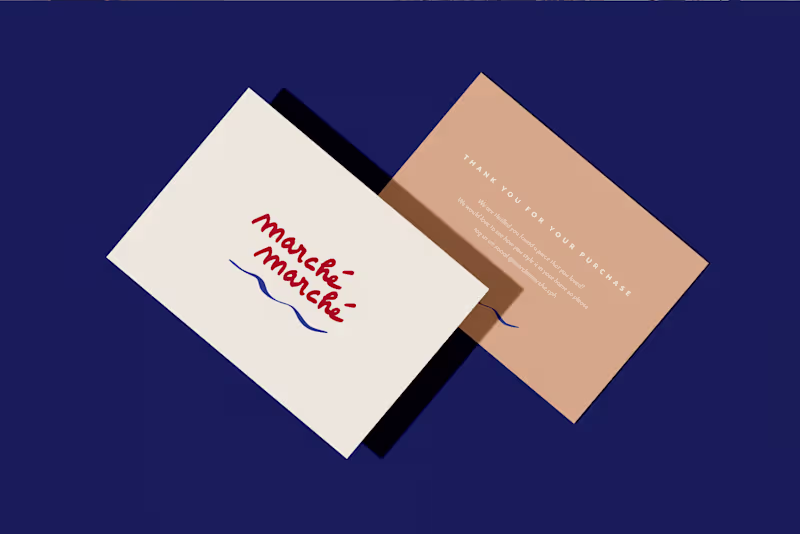 Cover image for Marché Marché Branding