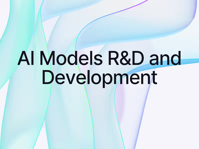 Cover image for AI Speech Application Development