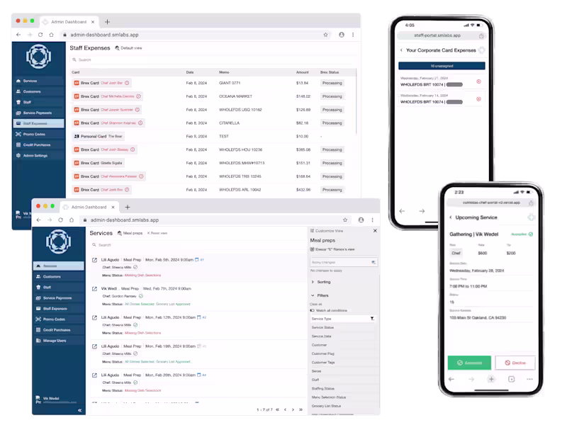 Cover image for Admin OS & Mobile Staff Portal