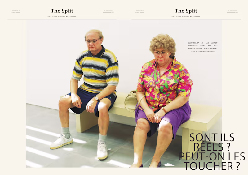 Cover image for Experimental Magazine | The Split