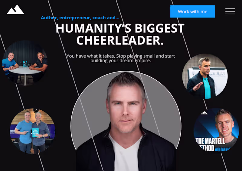 Cover image for Dan Martell Homepage Redesign