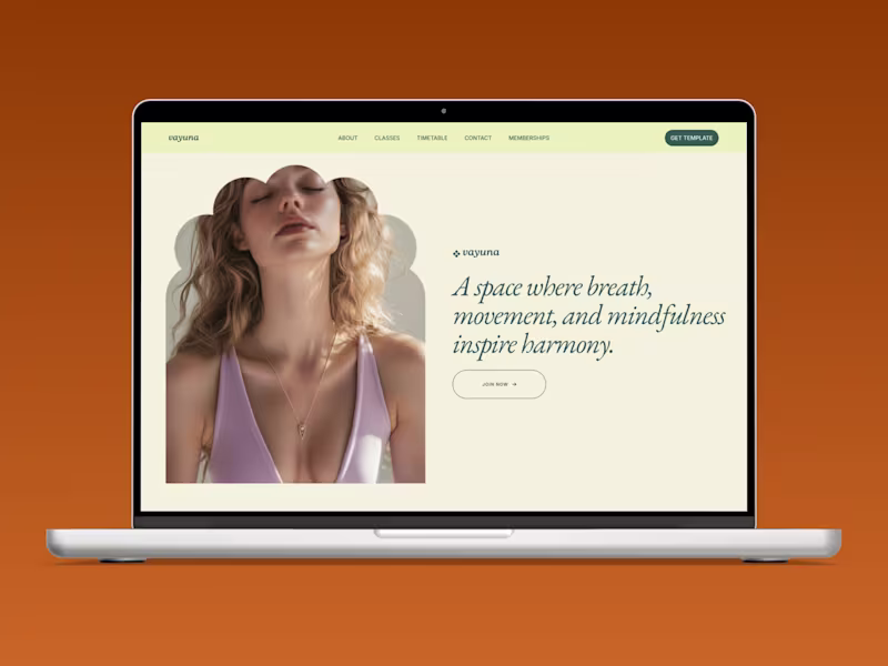 Cover image for Serene Web Design for a Yoga & Wellness Studio