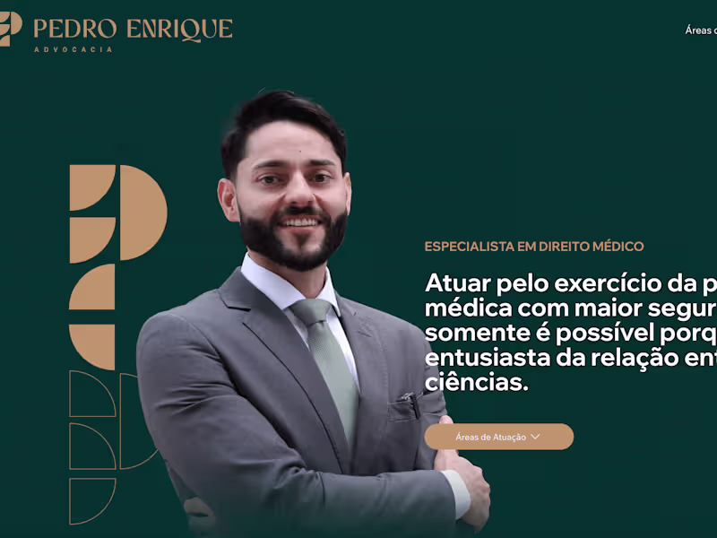 Cover image for Pedro Enrique Advocacia