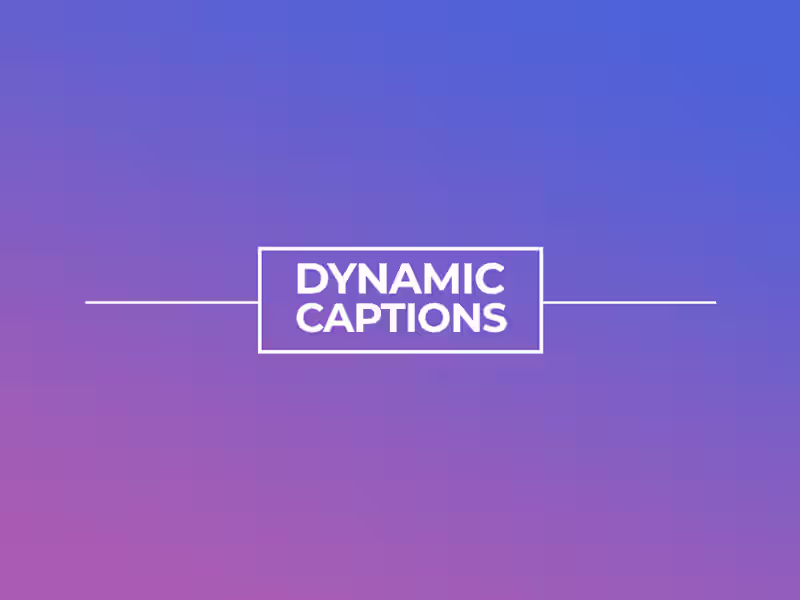 Cover image for Custom Captions for Impactful Videos