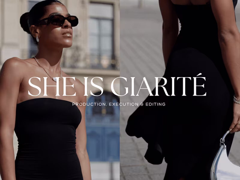 Cover image for SHE IS GIARITÉ | Video Series