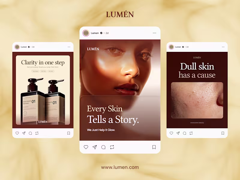 Cover image for Lumén Social Media Kit Design