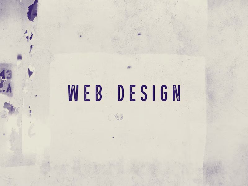 Cover image for Web Design