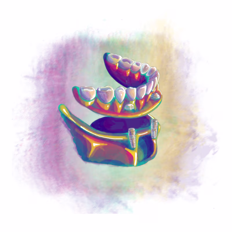 Cover image for Ilustración para consultorio dental.