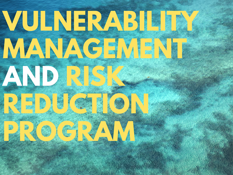 Cover image for Vulnerability Management and Risk Reduction Program