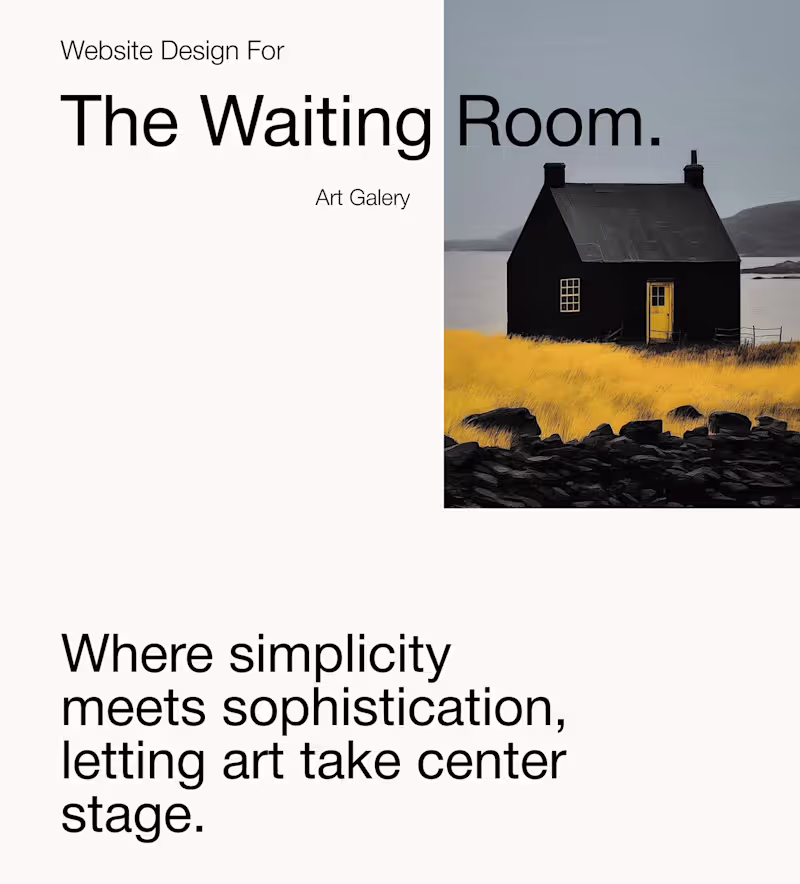 Cover image for Website Design: The Waiting Room