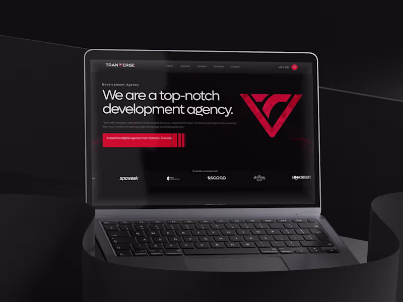 Cover image for Tranverge Agency Website Design & Development