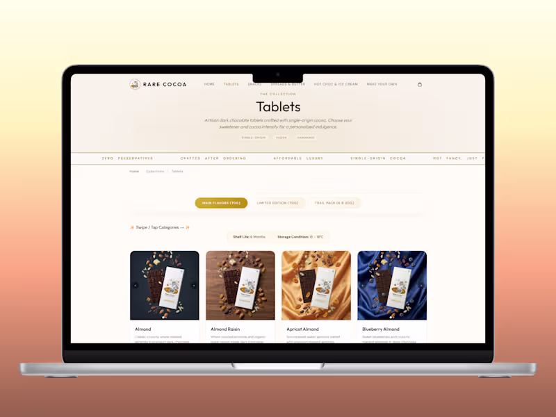 Cover image for Custom artisanal e-commerce web platform