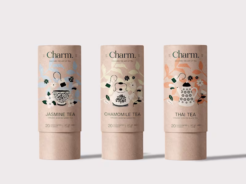 Cover image for Charm - Brand Identity Design
