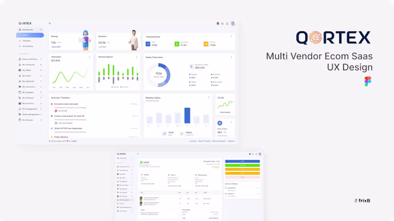 Cover image for Qortex - Multi Vendor Platform