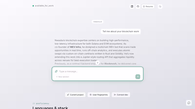 Cover image for Nwaora.ai (http://Nwaora.ai) is an intelligent AI
