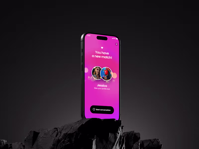 Cover image for Nood - dating mobil app