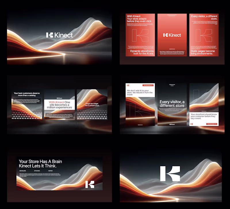 Cover image for recent brand visuals completed for