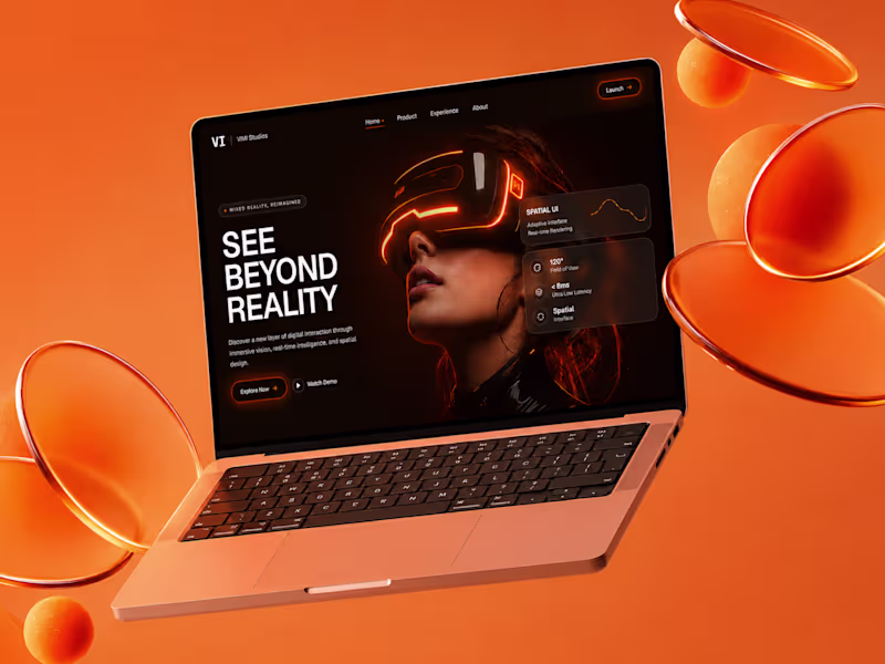 Cover image for VIMI Studios — Mixed Reality Product Website