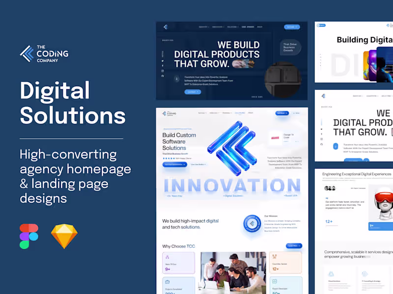 Cover image for Website & Landing Page Design in Figma