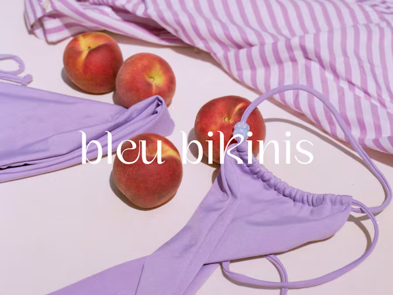 Cover image for Bleu Bikinis - Visual Identity + Web Design