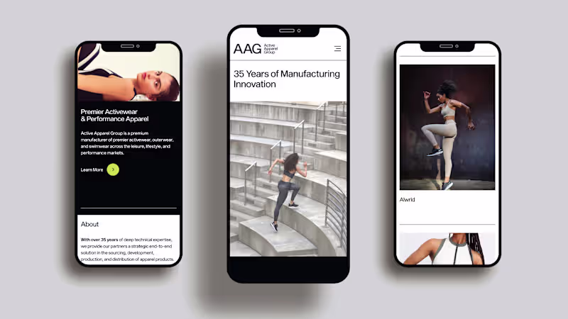 Cover image for AAG | Branding, Website Design, and Website Development.
