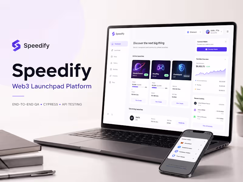 Cover image for Speedify – Web3 Launchpad Platform