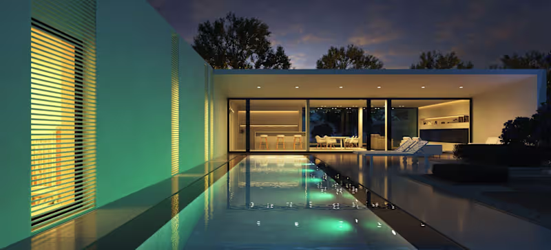 Cover image for Jesolo Lido Pool Villa / JM Architecture / Exterior (Render) 