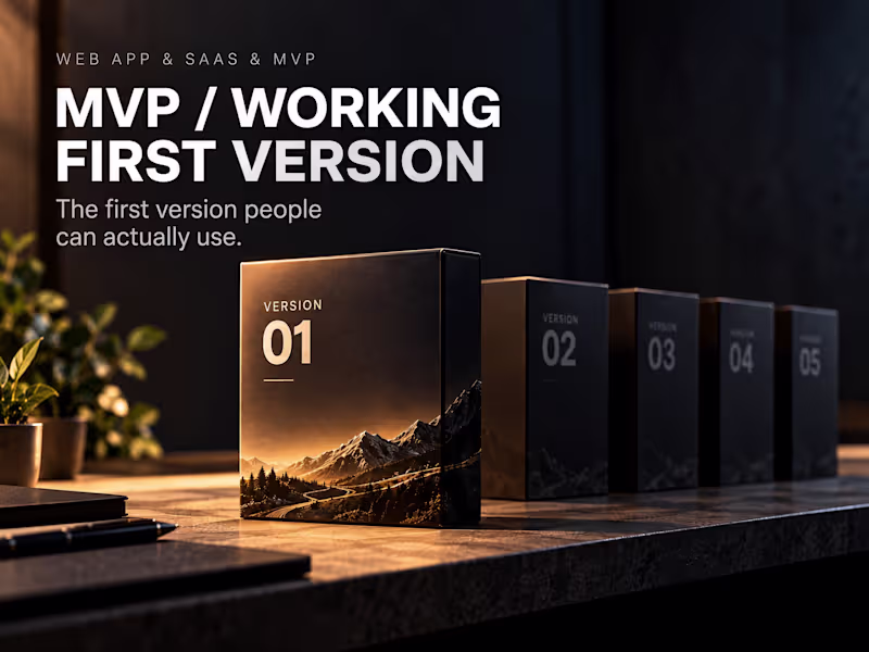 Cover image for MVP / Working First Version