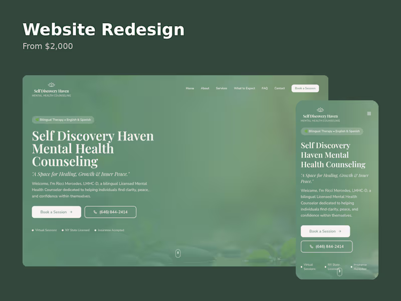 Cover image for Website Redesign