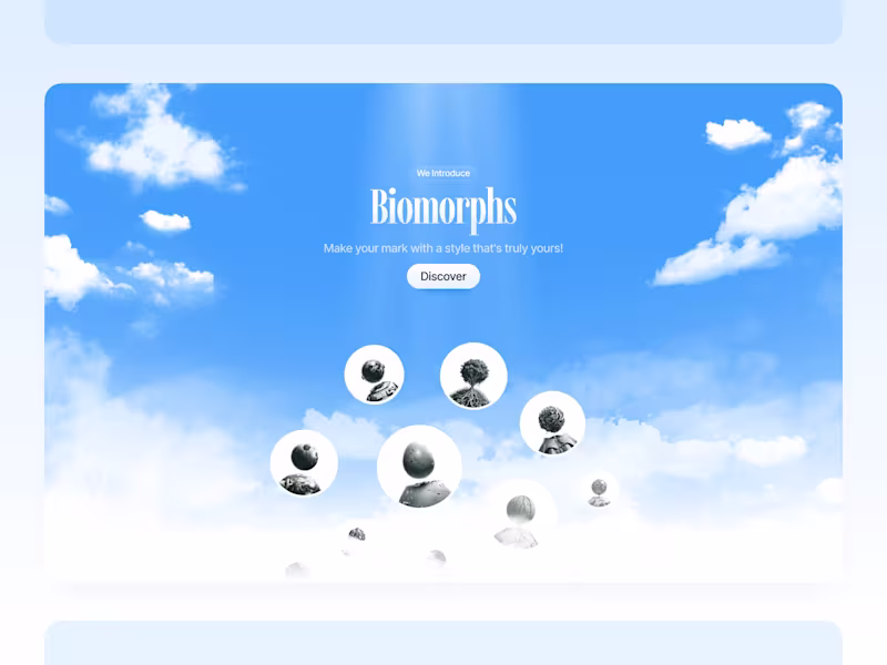 Cover image for Biomoprhs - UI/UX Design