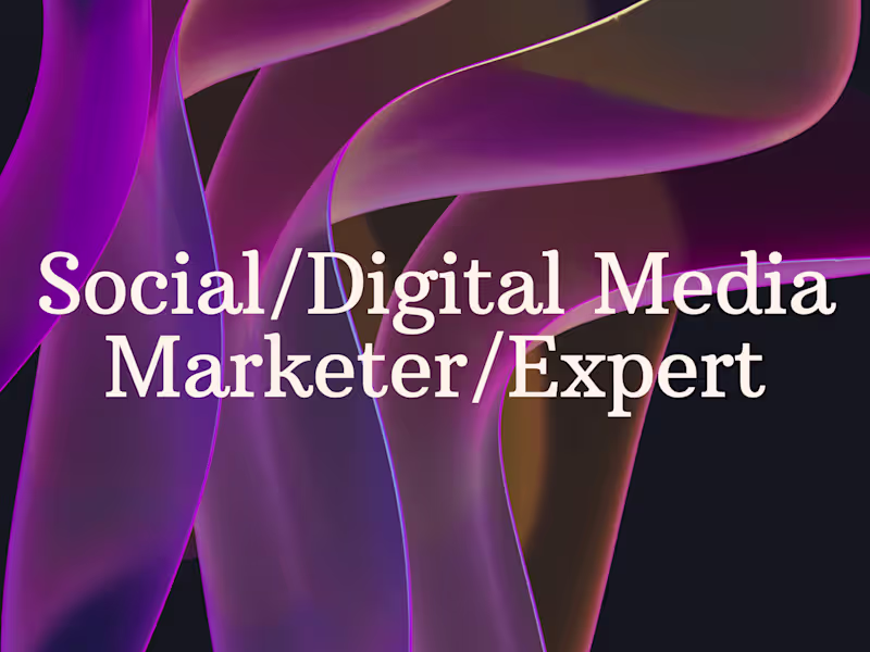 Cover image for Social Media Marketing