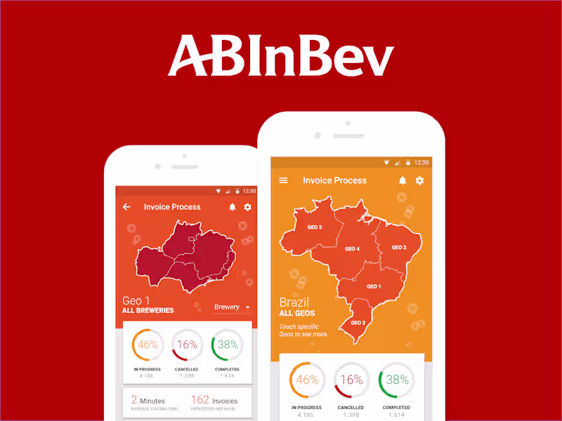 Cover image for AB InBev - Invoice Dashboard App