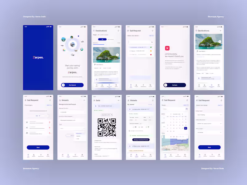 Cover image for UI/UX Design for a Maritime