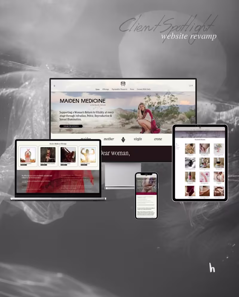 Cover image for A website revamp for a holistic pelvic care practitioner — o...