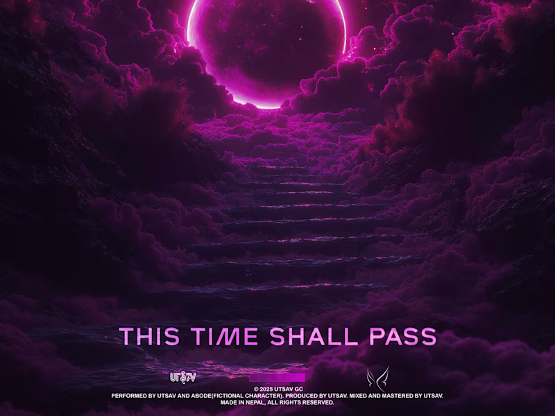 Cover image for Utsav - This Time Shall Pass (Official Lyric Video) - YouTube