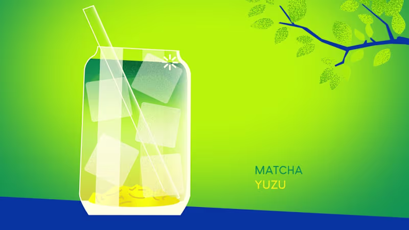 Cover image for Matcha Yuzu | Motion Graphics