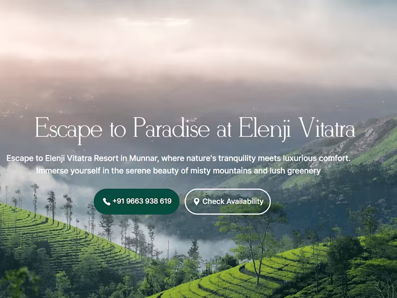 Cover image for A Breathtaking Website for a Breathtaking Resort