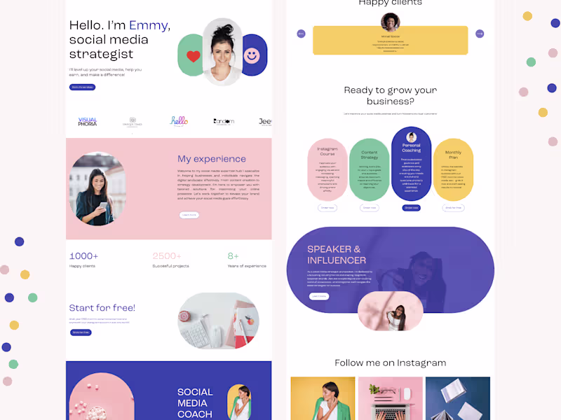 Cover image for Highly-converting Squarespace landing page to help you grow 🚀