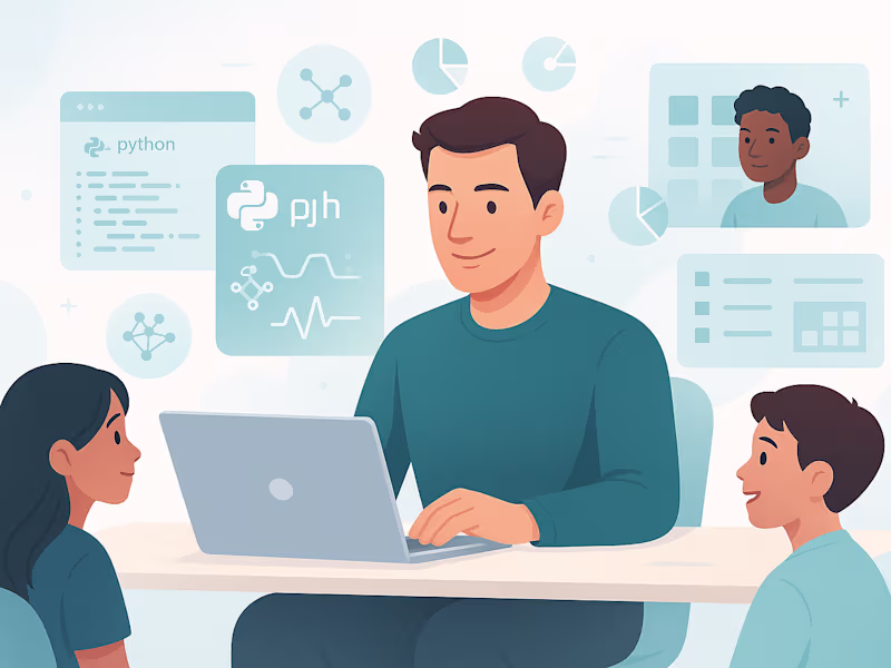 Cover image for 1:1 Mentorship — Become a Data Analyst, Data Scientist or AI Pro