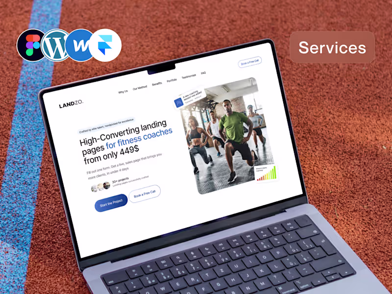 Cover image for Website Design & Development for Services