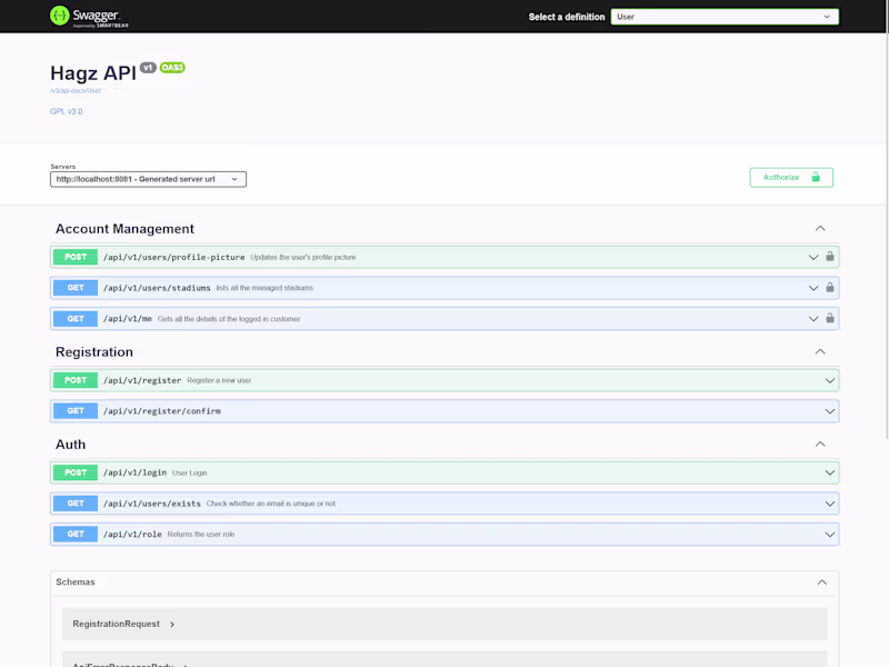 Cover image for GitHub - youssefwadie/hagz: Hagz API