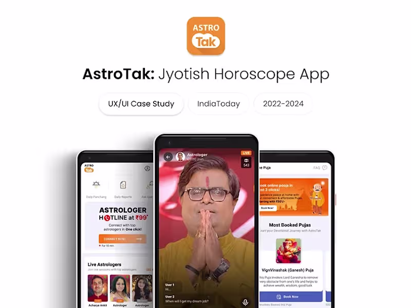 Cover image for Redesigned the Astrology App