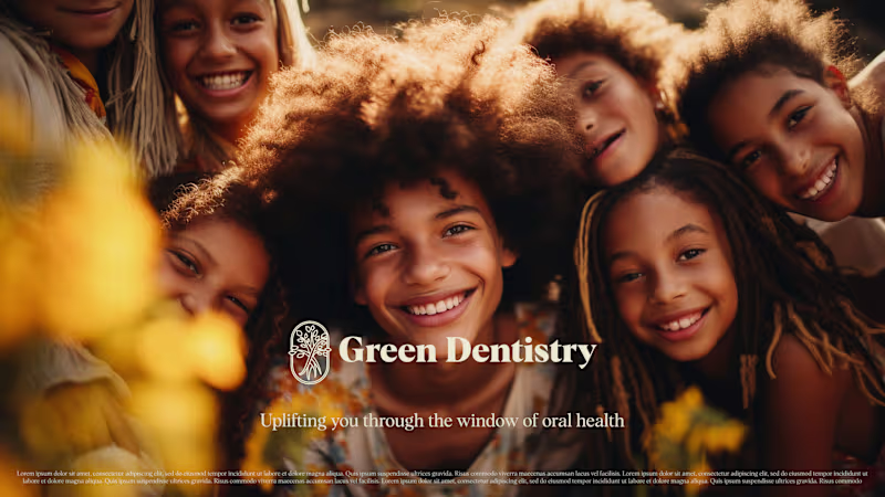 Cover image for Green Dentistry Branding Design